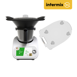 Combo Robot de cocina HEYBEZ PMIX08 Blanca + Base Blanca