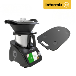 Combo Robot de cocina HEYBEZ PMIX08 Negra + Base Negra
