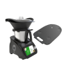 Combo Robot de cocina HEYBEZ PMIX08 Negra + Base Negra