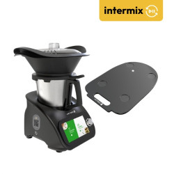 Combo Robot de cocina HEYBEZ PMIX08 Negra + Base Negra